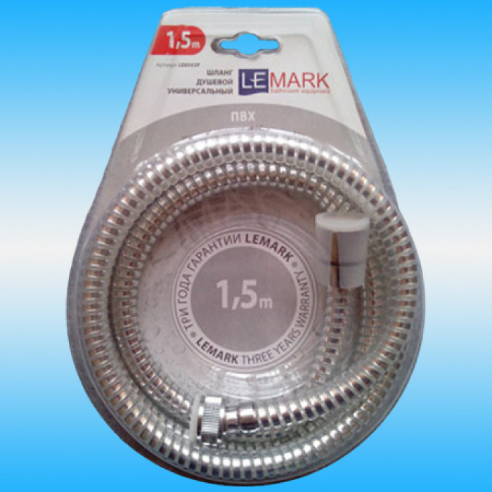 Lemark LE8043Р "Аксессуары" Шланг душевой ПВХ 1,5м, блистер — купить в Алматы