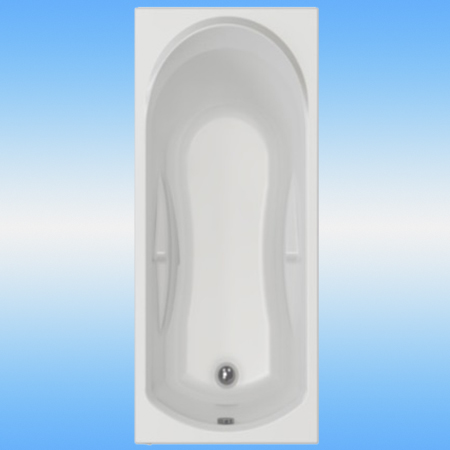 Ванна акриловая EUROLUX ONTA 1600х750х460 с каркасом, без сифона, белая