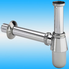 Сифон для раковины LEDEME L80 1 1/4х32 металлический, круглый, хром