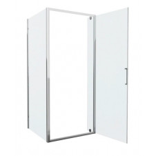 Душевое ограждение BRAVAT DROP 90x90x2000 прозрачное стекло, хром