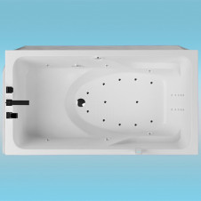 Ванна акриловая AQUATIKA АКСИОМА БАЗИК 1750х950x660 правая, с каркасом