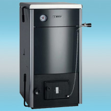 Стальной твердотопливный котел BOSCH Solid 2000 B K 32-1 S 62-RU (одноконтурный, 28 кВт)