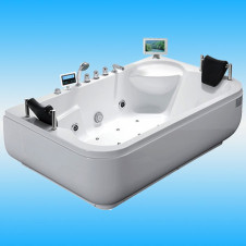 Ванна акриловая GEMY G9085 O R 1800х1160х690 с каркасом, прямоугольная, правая