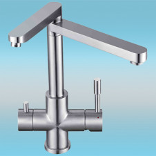 Смеситель для кухни ZorG INOX CONTE SZR-1212 под фильтр