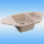 Кухонная мойка из кварца GRANFEST QUARTZ GF Z-14 песочный 930х500х180, сифон в комплекте