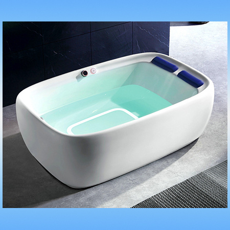 Ванна акриловая отдельностоящая GEMY G9539 1800х1200х610, белая