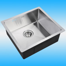 Мойка кухонная, врезная ZorG INOX R 4844, 1 чаша 480x440, сталь