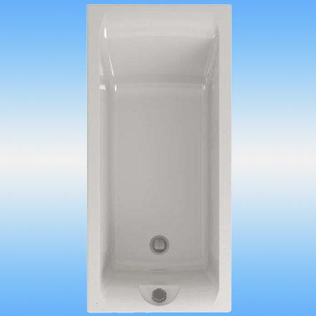 Ванна акриловая EUROLUX QWATRY 1700х700х470 с каркасом, без сифона, белая
