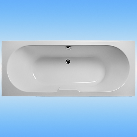 Ванна акриловая EUROLUX SIBARIS 1700х700х430 с каркасом, без сифона, белая