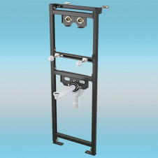 Инсталляция для подвесной раковины ALCAPLAST A104AVS/1200 со встроенным сифоном