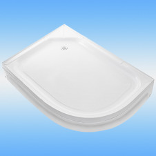 Душевой поддон WEMOR 120/90/15 L акриловый, асимметрия, левый 1200х900х150