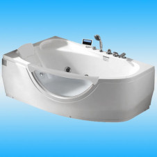 Ванна акриловая GEMY G9046 II K L 1710х990х680 с каркасом, асимметричная, левая