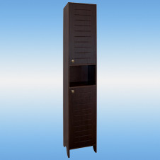 Пенал напольный STYLE LINE КАНТРИ 36 правый, 2 двери, 1 полка, венге 360x1910x300