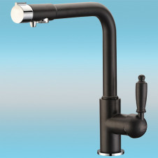 Смеситель для кухни ZorG GraniT CLEAN WATER ZR 320 YF-33 КОФЕ под фильтр
