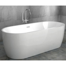 Ванна акриловая ABBER AB9219 1755х800х600 с каркасом, овальная