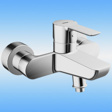 Смеситель для ванны HANSA LIGNA 06742103 однорычажный, литой излив, хром
