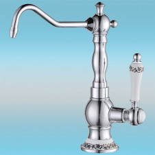 Смеситель для кухни ZorG Sanitary ZR 01 CR однорычажный, хром