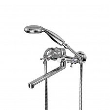 Смеситель для ванны LEMARK FLORA LM0152C с плоским изливом 300мм