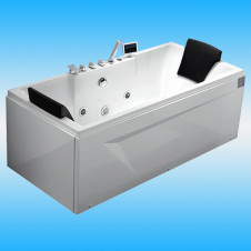 Ванна акриловая GEMY G9065 K R 1750х850х720 с каркасом, прямоугольная, правая