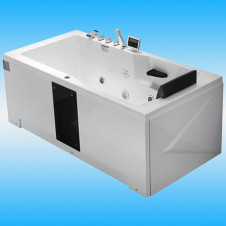 Ванна акриловая GEMY G9066 II K L 1710х860х700 с каркасом, прямоугольная, левая