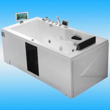 Ванна акриловая GEMY G9066 II O L 1710х860х700 с каркасом, прямоугольная, левая