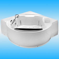 Ванна акриловая GEMY G9071 II K 1810х1810х750 с каркасом, угловая