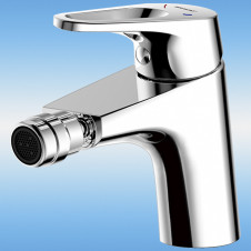 Смеситель для биде BRAVAT DROP-D F348162C однорычажный, литой излив, хром