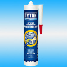 Герметик силиконовый TYTAN PROFESSIONAL универсальный 80 мл бесцветный