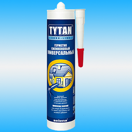 Герметик силиконовый TYTAN PROFESSIONAL универсальный 80 мл бесцветный