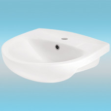 Раковина мебельная САНТЕК КАННЫ-50 белая 500x450x200