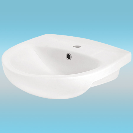 Раковина мебельная САНТЕК КАННЫ-50 белая 500x450x200