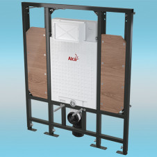 Инсталляция для подвесного унитаза ALCAPLAST A101/1300H Sádromodul с бачком, коленом Ø90/110