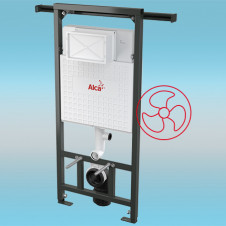 Инсталляция для подвесного унитаза ALCAPLAST A102/1200V Jádromodul с бачком, коленом Ø90/110