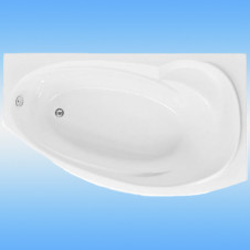 Ванна акриловая AQUANET Jersey 1700x900 правая, + каркас, без экрана