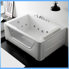 Ванна акриловая GEMY G9226 B 1720х1210х665 с каркасом, прямоугольная