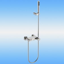 Смеситель для ванны BOHEME STICK SPIRALE 123-NB.4 однорычажный, никель
