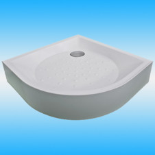 Поддон акриловый МАРКА Afina 800x800 радиус, белый