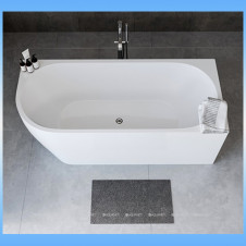 Ванна акриловая AQUANET Family Elegant B Matt Finish 1800х800х600 правая, с сифоном