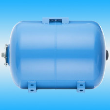 Гидроаккумулятор UNIPUMP 80 л, синий, горизонтальный
