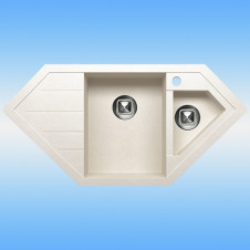 Кухонная мойка из кварца TOLERO CLASSIC R-114 1000x496x205, сафари