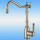 Смеситель для кухни AKSY BAGNO TL-18083 Bronze однорычажный, круглый излив, под фильтр, бронза
