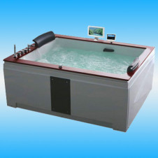 Ванна акриловая GEMY G9052 II O L 1860х1510х820 с каркасом, прямоугольная, левая