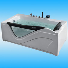 Ванна акриловая GEMY G9055 K L 1810х920х750 с каркасом, прямоугольная, левая