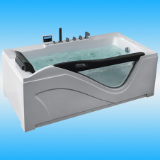 Ванна акриловая GEMY G9055 K R 1810х920х750 с каркасом, прямоугольная, правая