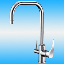 Смеситель для кухни ZorG Sanitary ZR 318 YF CLEAN WATER однорычажный, под фильтр, хром