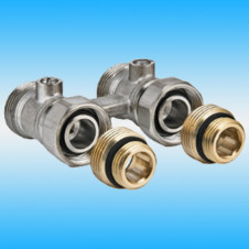 Узел для нижнего подключения радиатора VALTEC VT.345K.N ø 1/2