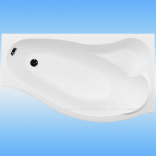 Ванна акриловая AQUANET Palma 1700х900х665 правая + каркас, без экрана