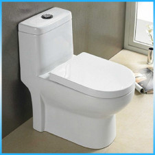 Унитаз-компакт MELANA 800-2013 моноблок 380х700х720 сиденье дюропласт, белый