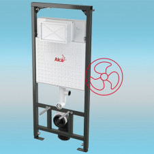 Инсталляция для подвесного унитаза ALCAPLAST A101/1200V Sádromodul с бачком, коленом Ø90/110