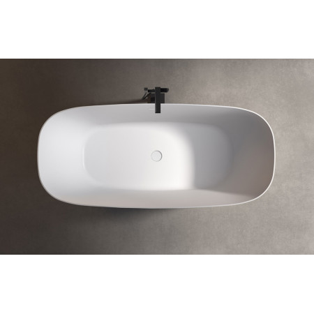 Ванна акриловая ABBER AB9260 1700х750х600 с каркасом, овальная